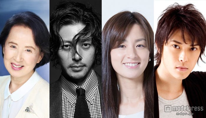 左より:八千草薫、オダギリジョー、尾野真千子、勝地涼(画像提供:TBS)