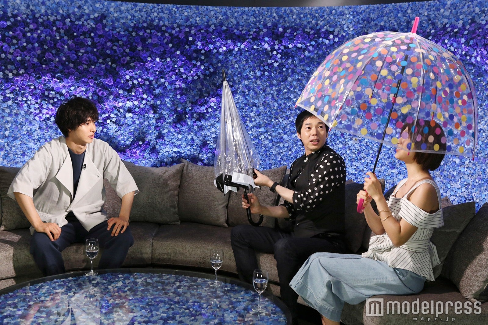 （左から）山崎賢人、今田耕司、瀧本美織／画像提供：日本テレビ