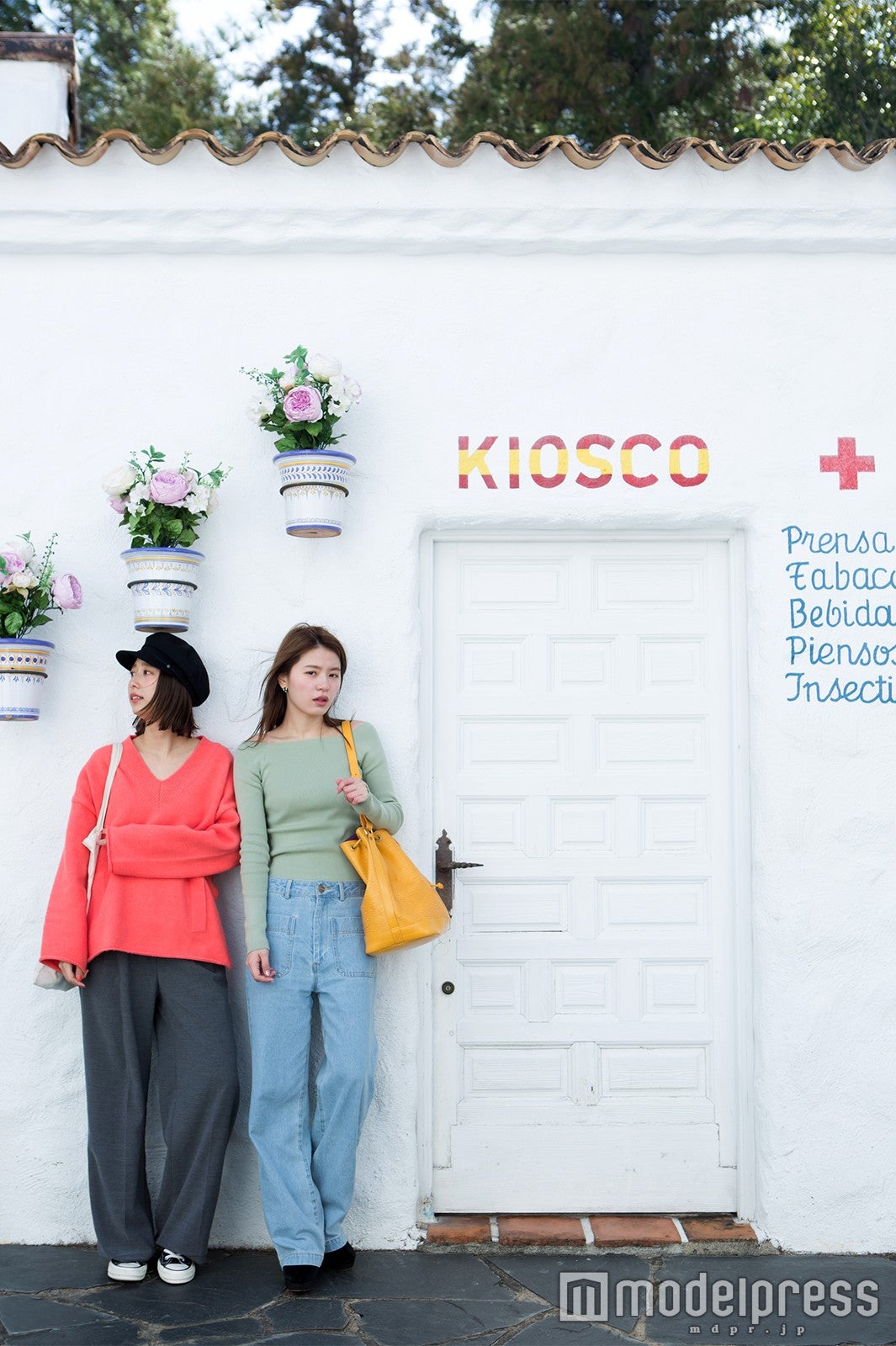 志摩地中海村／モデル：石田一帆、ゆきら（C）モデルプレス