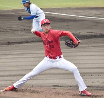 広島・杉田 今秋から本格挑戦の先発で5回無失点！「取り組んでいること出せた」 7月に支配下、1軍で中継ぎ5試合登板