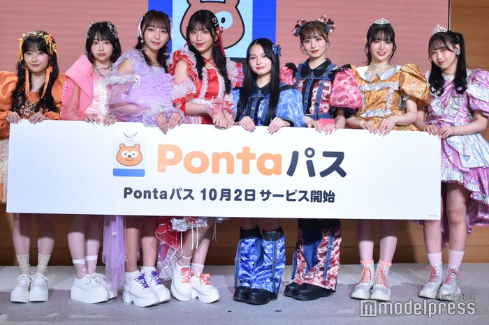 川本笑瑠・桜庭遥花/CUTIE STREET、塩川莉世・白石まゆみ/SWEET STEADY、桐原美月・立花琴未/CANDY TUNE、鎮西寿々歌・松本かれん/FRUITS ZIPPER(C)モデルプレス