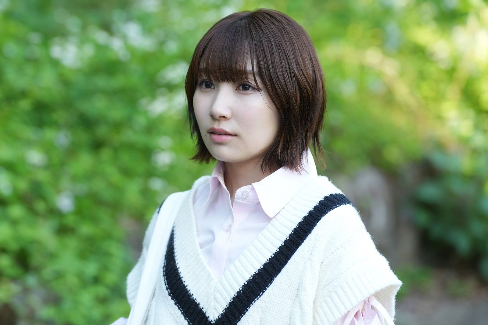 白石優愛「ひだまりが聴こえる」第7話より（C）「ひだまりが聴こえる」製作委員会