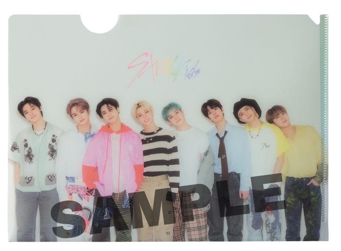 Stray Kids/増刊号クリアファイル(画像提供:宝島社)