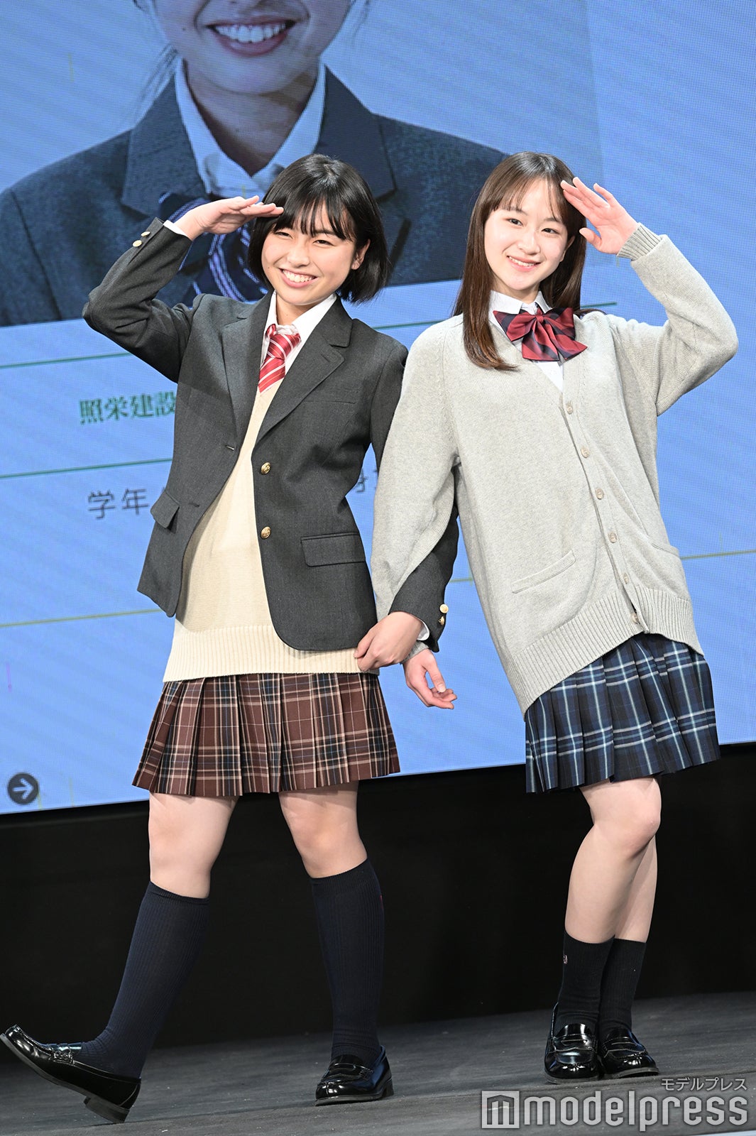 高武葉咲、手島優菜 （C）モデルプレス