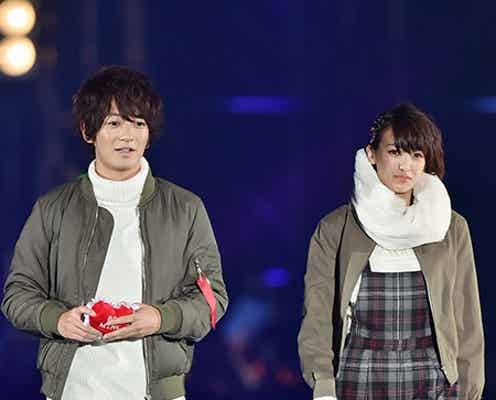 南明奈&大倉士門、ペアコーデで2ショットランウェイ 黄色い声響く<TGC北九州2015>