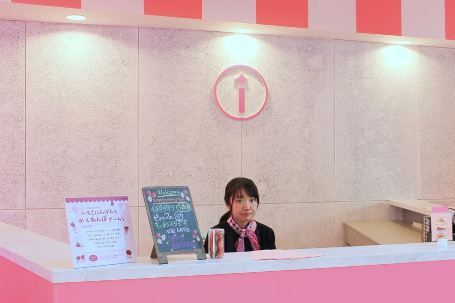 東京ストロベリーパーク 受付