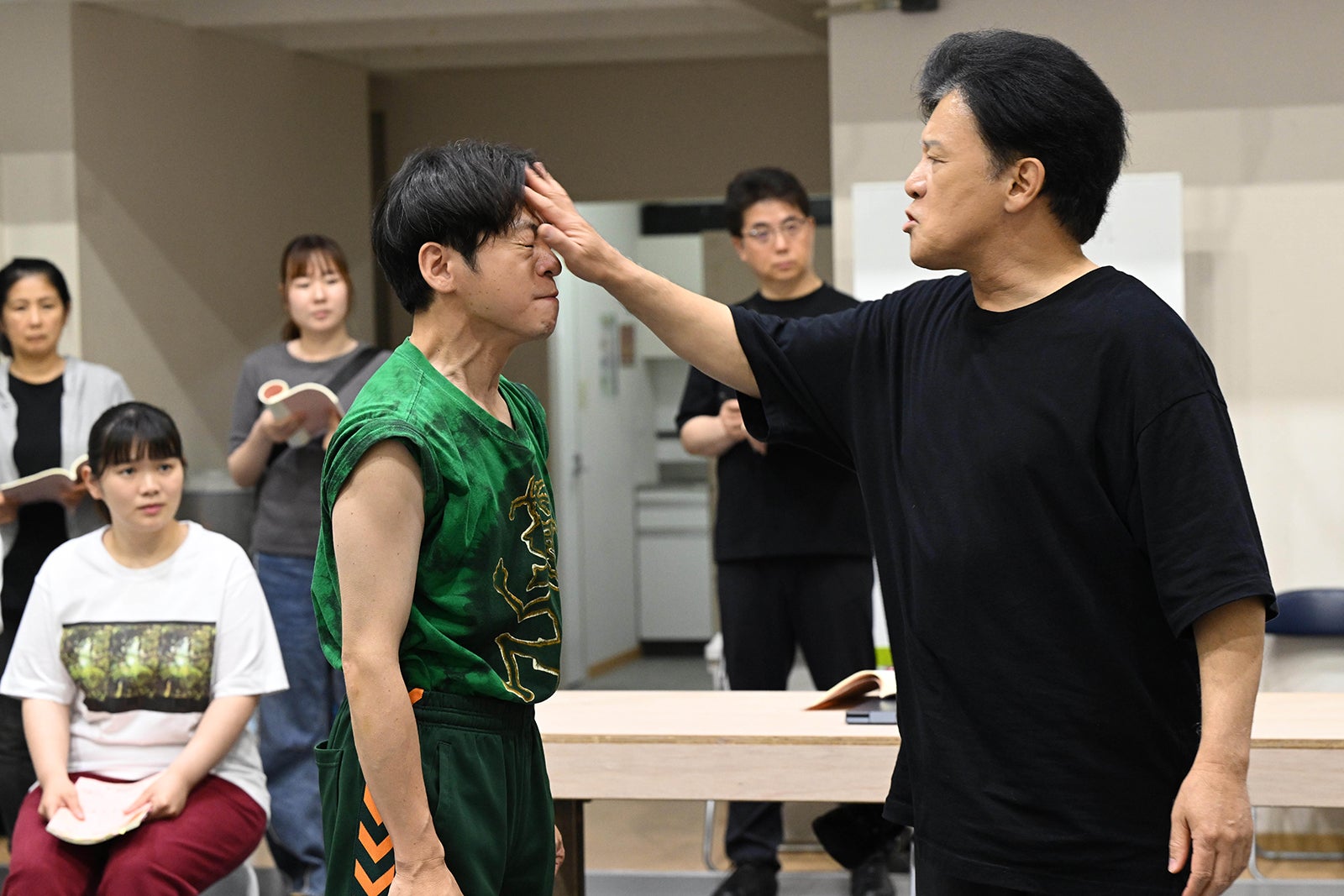 （左から）富田望生、永野宗典、橋本じゅん「ダメマネ！ －ダメなタレント、マネジメントしますー」最終話（C）日本テレビ