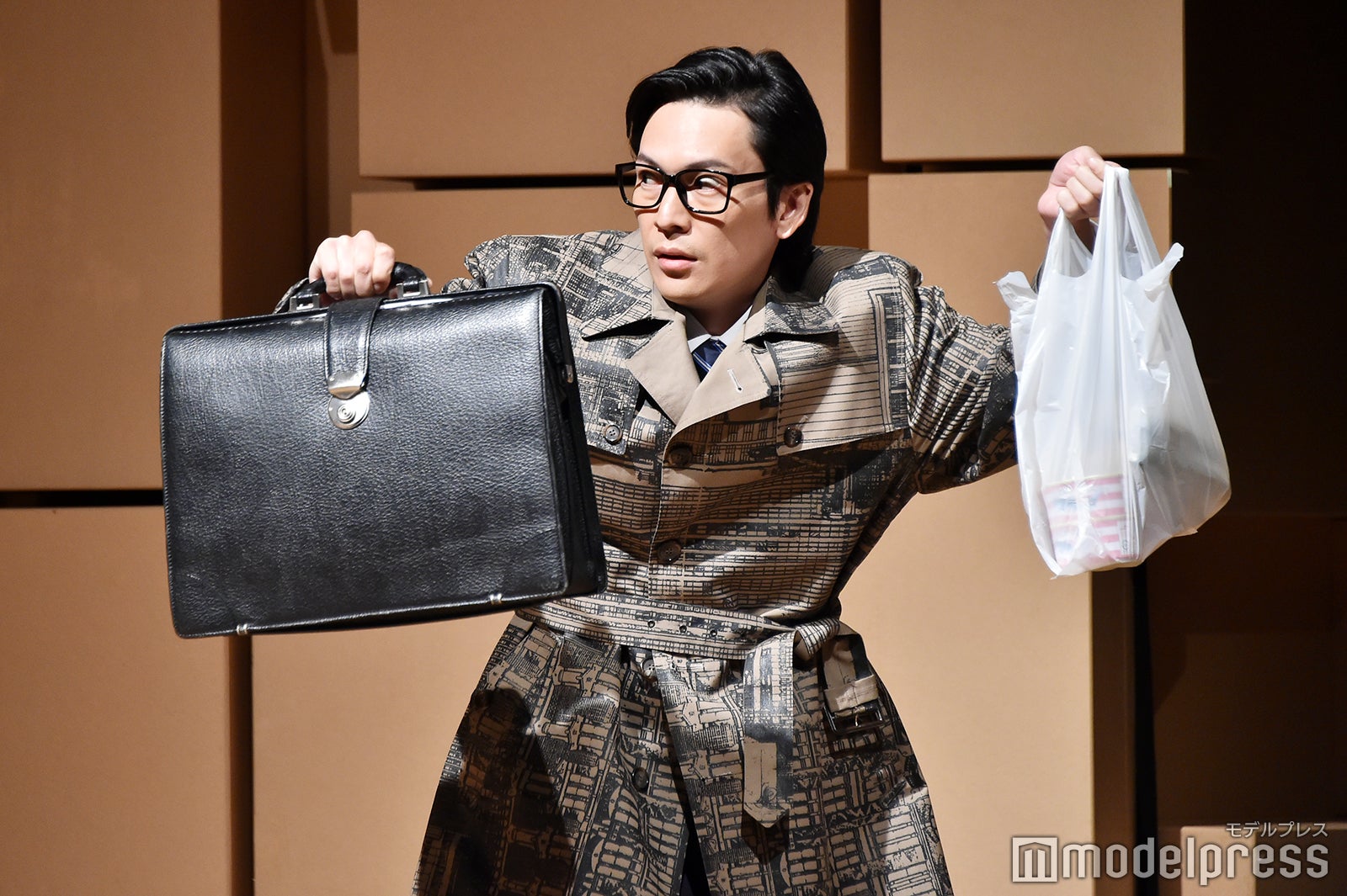 川口覚／舞台「神の子どもたちはみな踊る after the quake」プレスコールより（C）モデルプレス