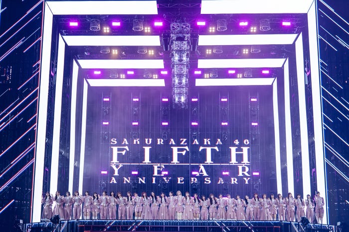 櫻坂46「5th YEAR ANNIVERSARY LIVE」(C)Seed&FlowerLLC
