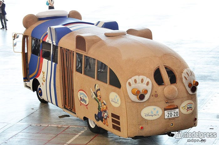 ダッフィーのしっぽが可愛い