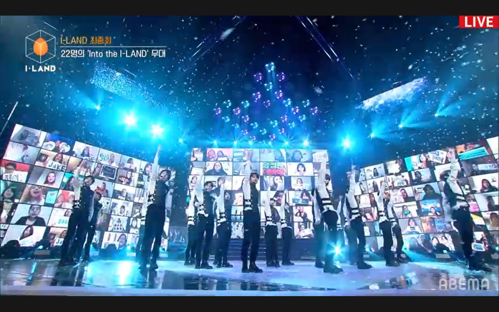 「I-LAND」（C） AbemaTV, Inc.