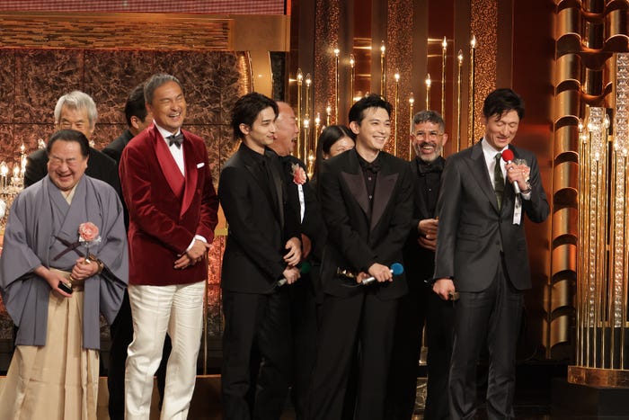 渡辺謙、横浜流星、吉沢亮、李相日監督ら(C)日本アカデミー協会