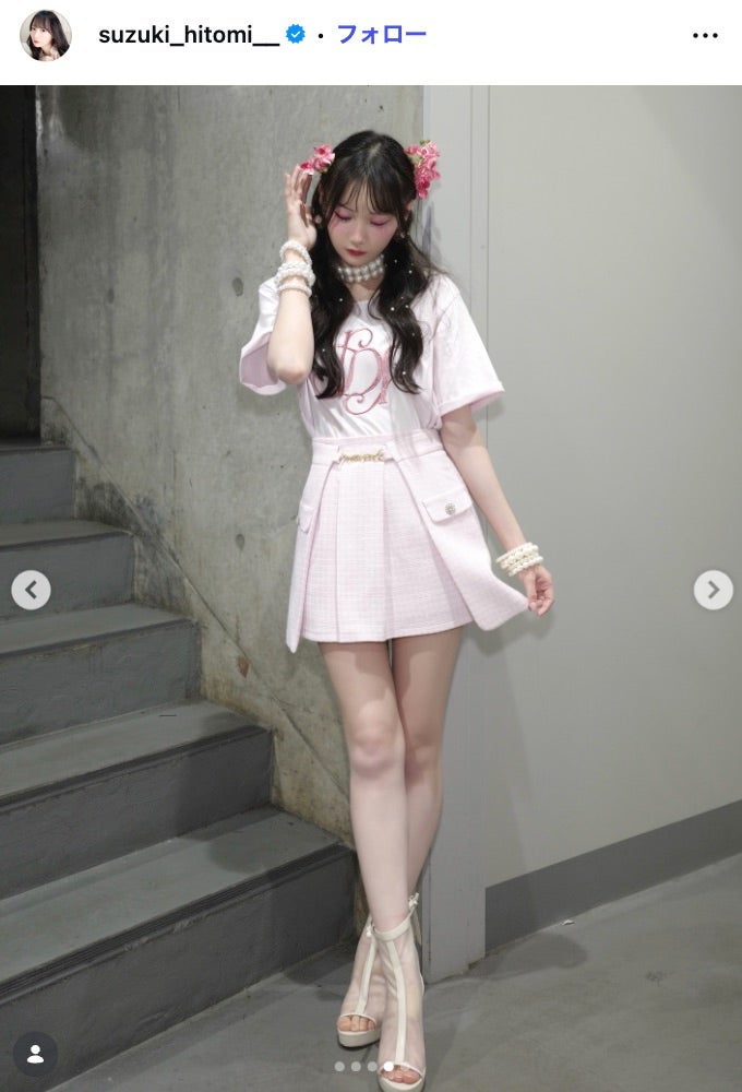 鈴木瞳美Instagramより