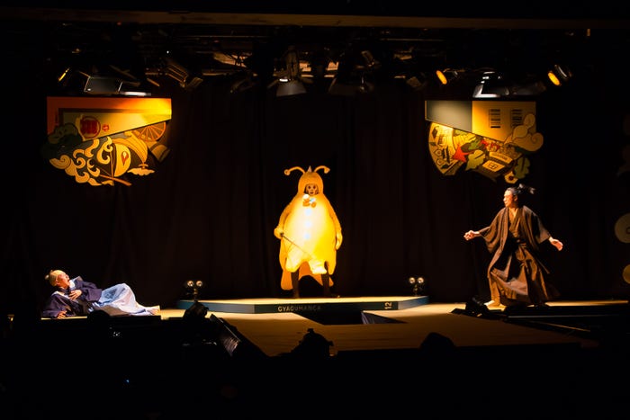 初演舞台写真(C)増田こうすけ/集英社 (C)「復刻 舞台 増田こうすけ劇場 ギャグマンガ日和 ~奥の細道 地獄のランウェイ編~」 製作委員会