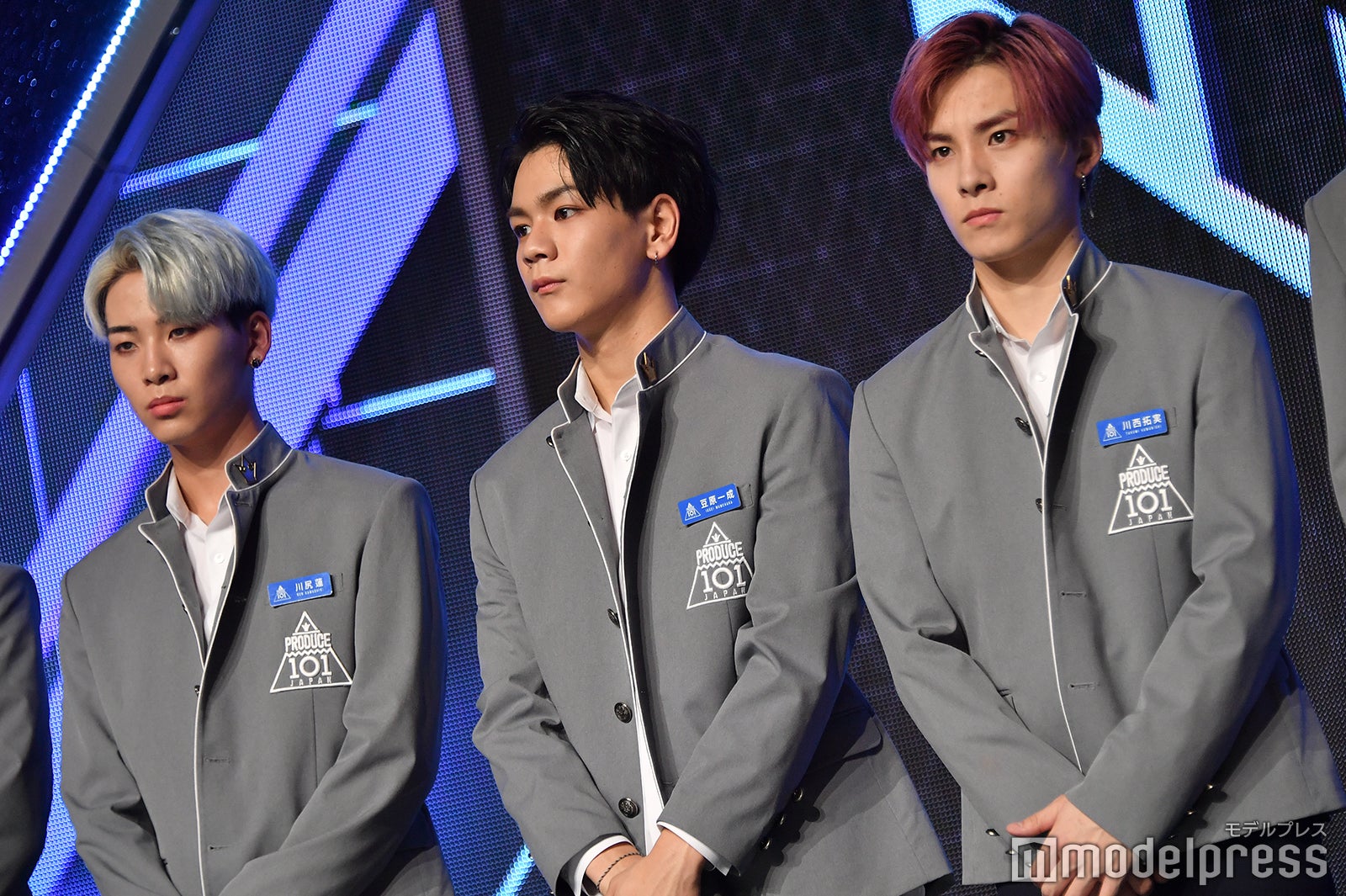 川尻蓮、豆原一成、川西拓実（C）モデルプレス