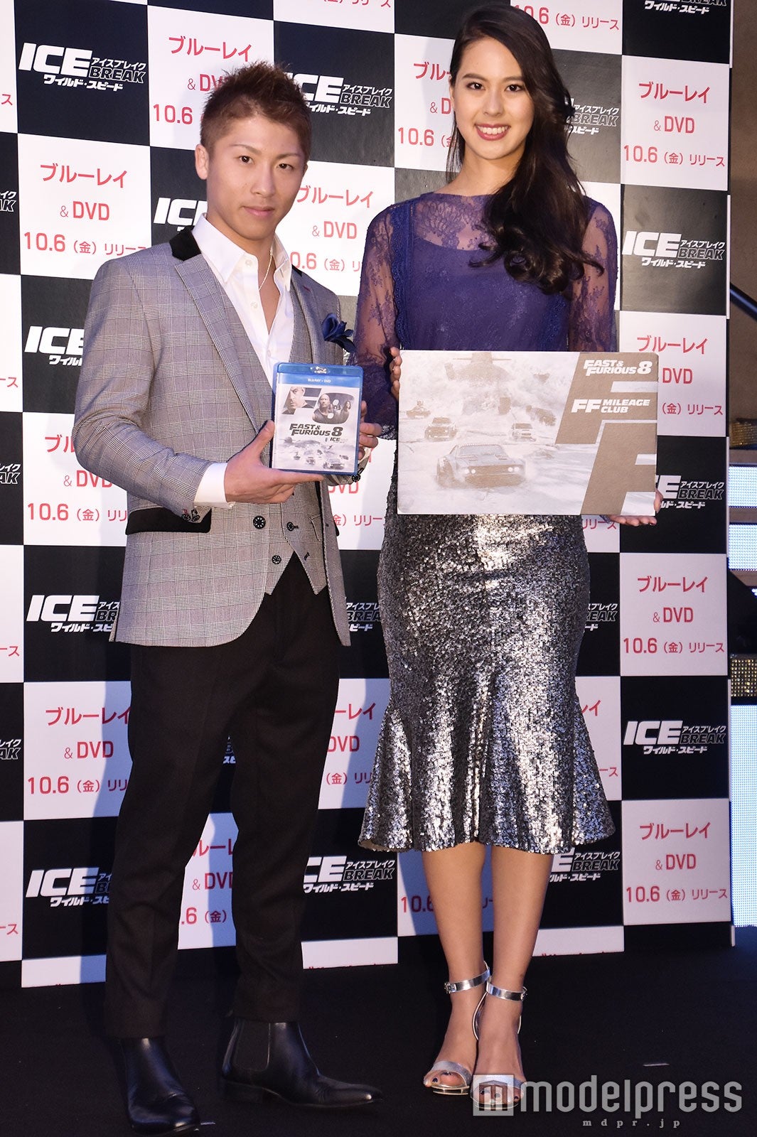 井上尚弥選手、阿部桃子 （C）モデルプレス