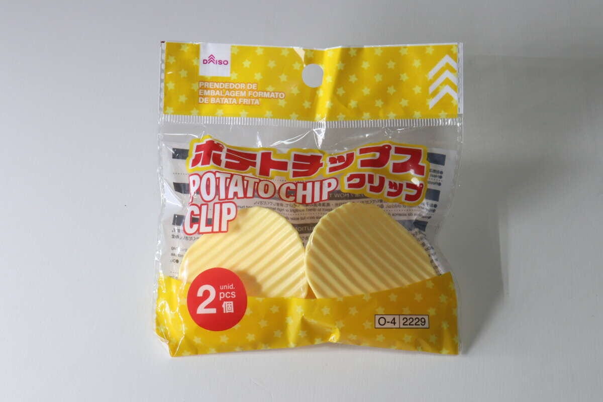 ダイソーのポテトチップスクリップ