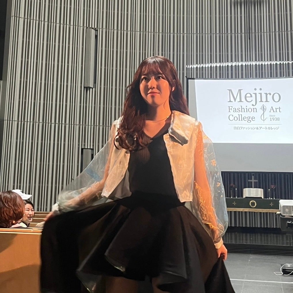 加藤菜々子さん「桜美林大学桜コンテスト2024」の様子（提供写真）