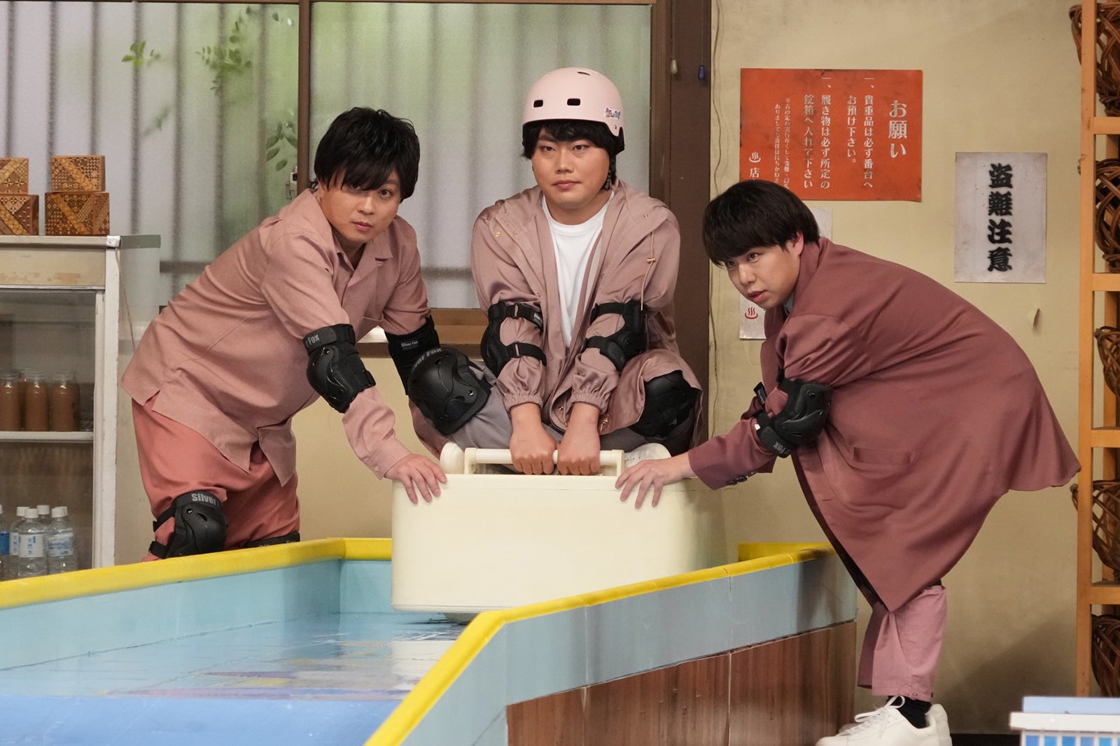 （左から）松尾駿、秋山寛貴、せいや（C）フジテレビ