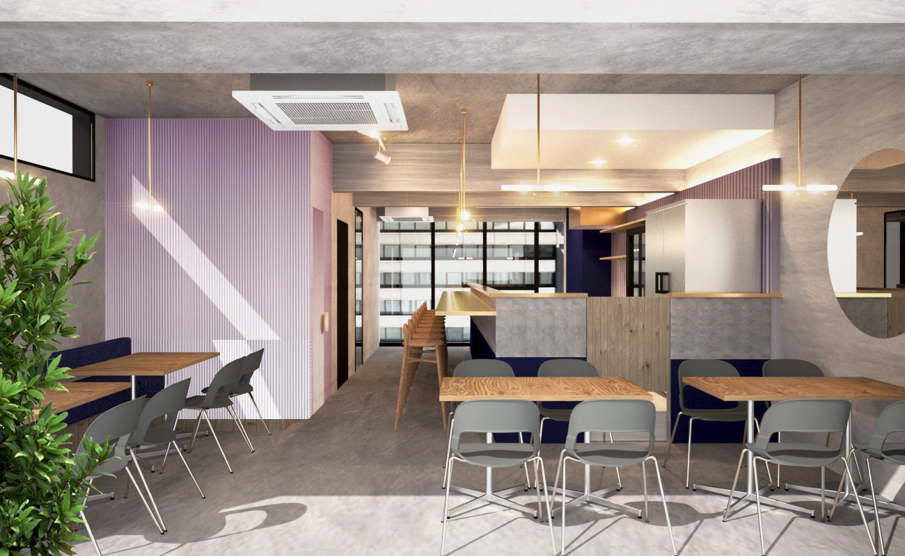 内観パース／画像提供：日と々と