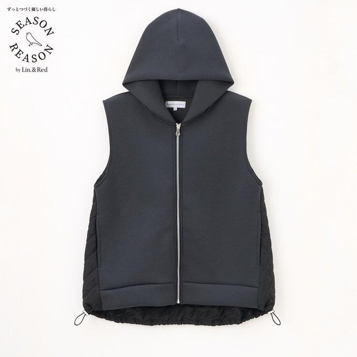 しまむら ジップアップベスト(SEASON しまむらのジップアップベスト(SEASON