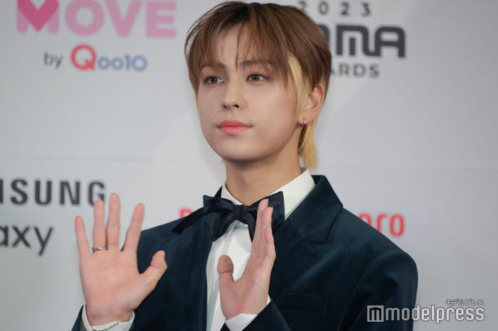 ハイトーンヘアのTAKI(C)モデルプレス