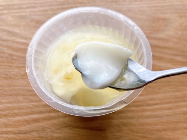 レモンミルクプリンはすっきりとした味わいです♡