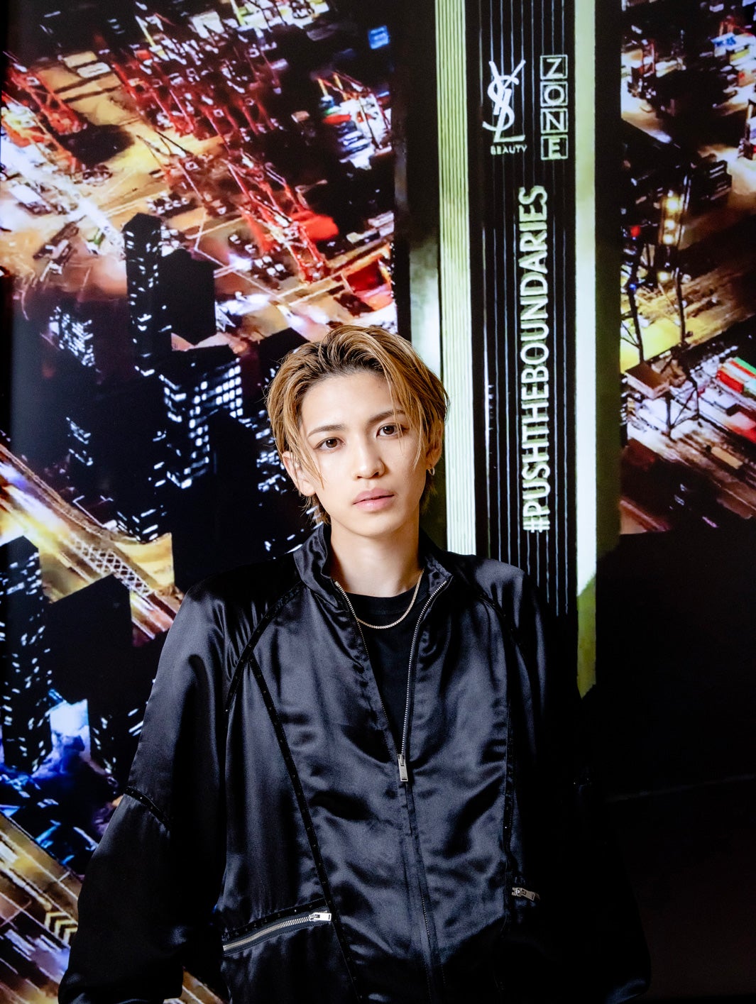 岩橋玄樹ら「YSL BEAUTY ZONE」伊勢丹新宿店来店　エキサイティングな体験を堪能