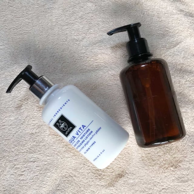 シャルマンシュシュのシャンプー&リンス詰め替えボトル