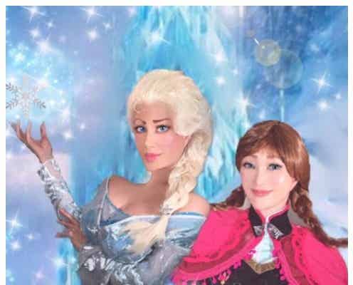 叶姉妹“アナ雪“コスプレ披露「もはや本物」「実写化レベル」と絶賛の声