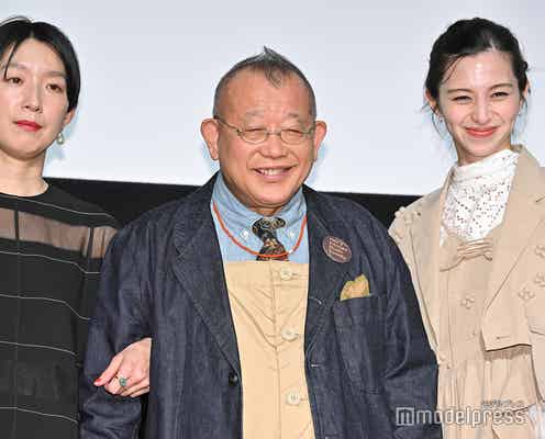 中条あやみ“年の差夫婦役”鶴瓶と一瞬で距離縮めた理由は「耳フーフー」息ぴったりトークで会場和ませる<あまろっく>