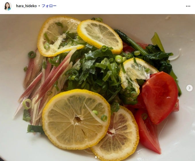 原日出子Instagramより