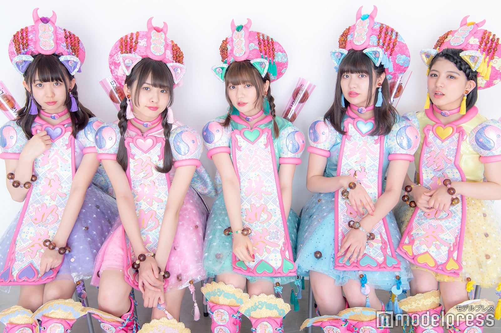 わーすた（左から）松田美里、三品瑠香、廣川奈々聖、小玉梨々華、坂元葉月（C）モデルプレス