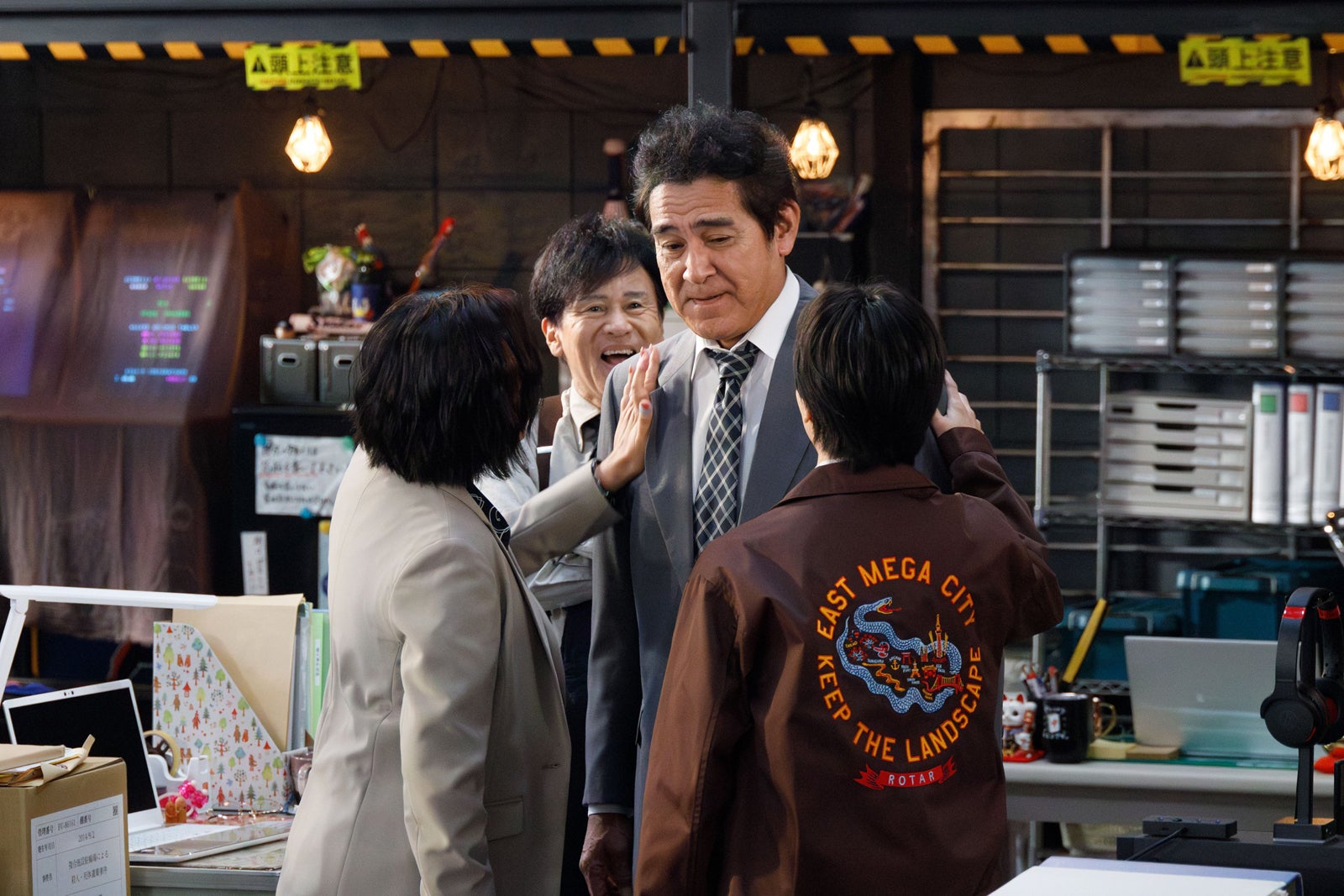 青木さやか、橋本じゅん、宇梶剛士、前田旺志郎「オクラ〜迷宮入り事件捜査〜」第9話（C）フジテレビ