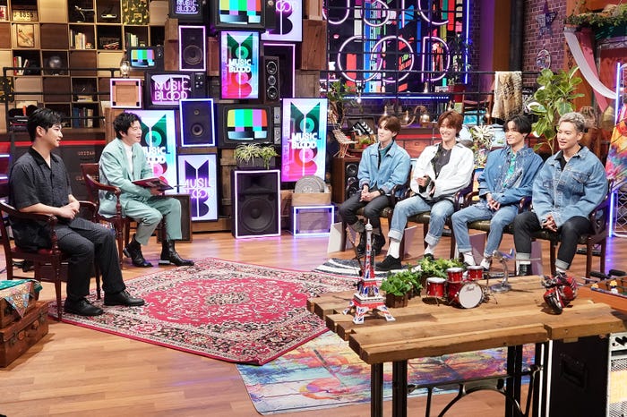 千葉雄大、田中圭、吉野北人、中本悠太、川村壱馬、三山凌輝(C)日本テレビ