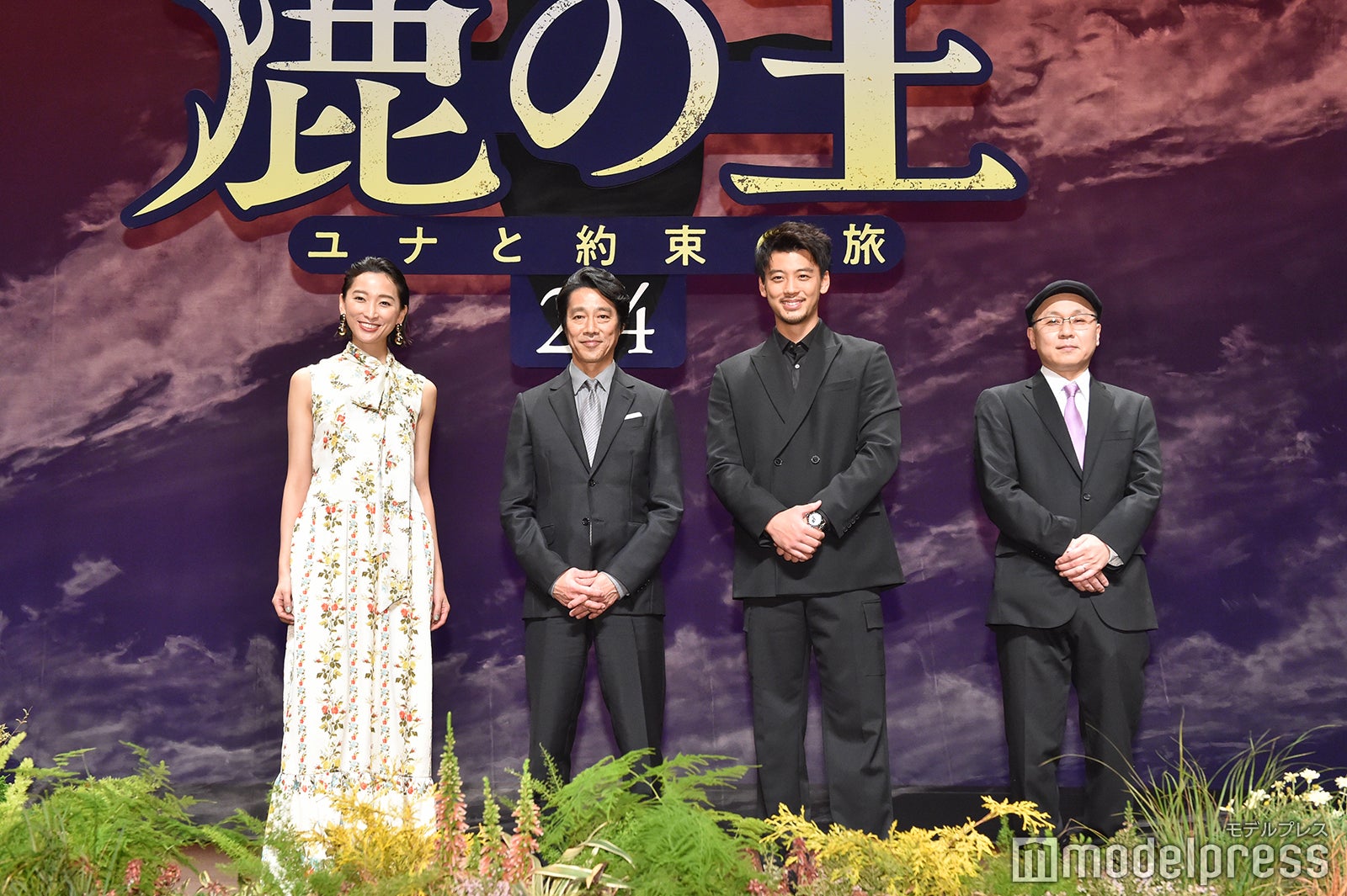 杏、堤真一、竹内涼真、安藤雅司監督（C）モデルプレス