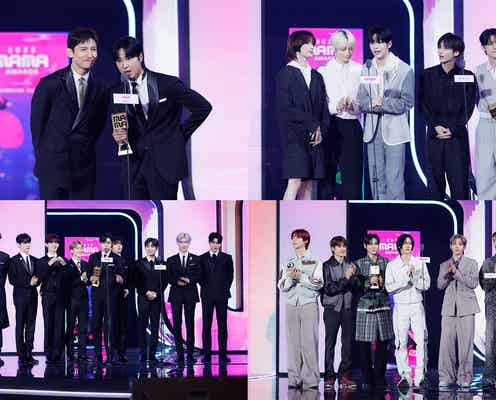 「2023 MAMA AWARDS」DAY1、BTSが大賞 YOSHIKI・INI・Kep1erら続々受賞 <セットリスト・受賞者一覧>