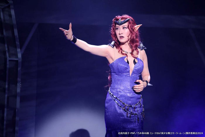 松原凜子(C)武内直子・PNP/乃木坂46版 ミュージカル「美少女戦士セーラームーン」製作委員会2024