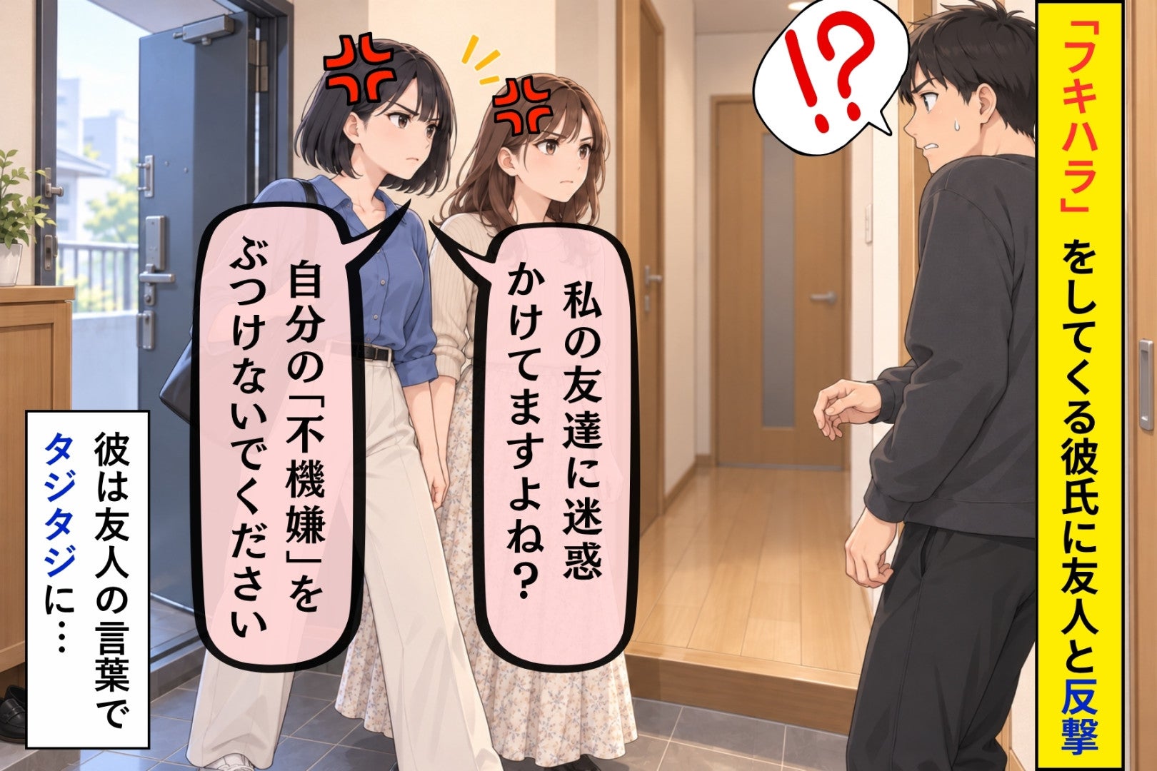 「友達に俺の悪口言ってるだろ」と言った彼→私がお手洗いに立った数分後、カフェの席で黙りこんだ