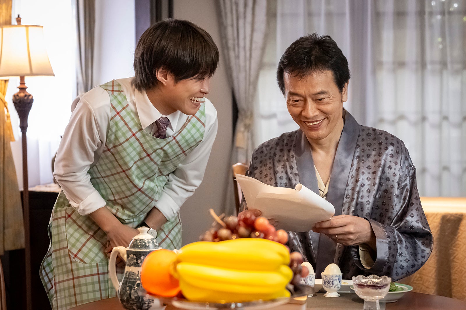 大橋和也、遠藤憲一「民王R」第1話（C）テレビ朝日