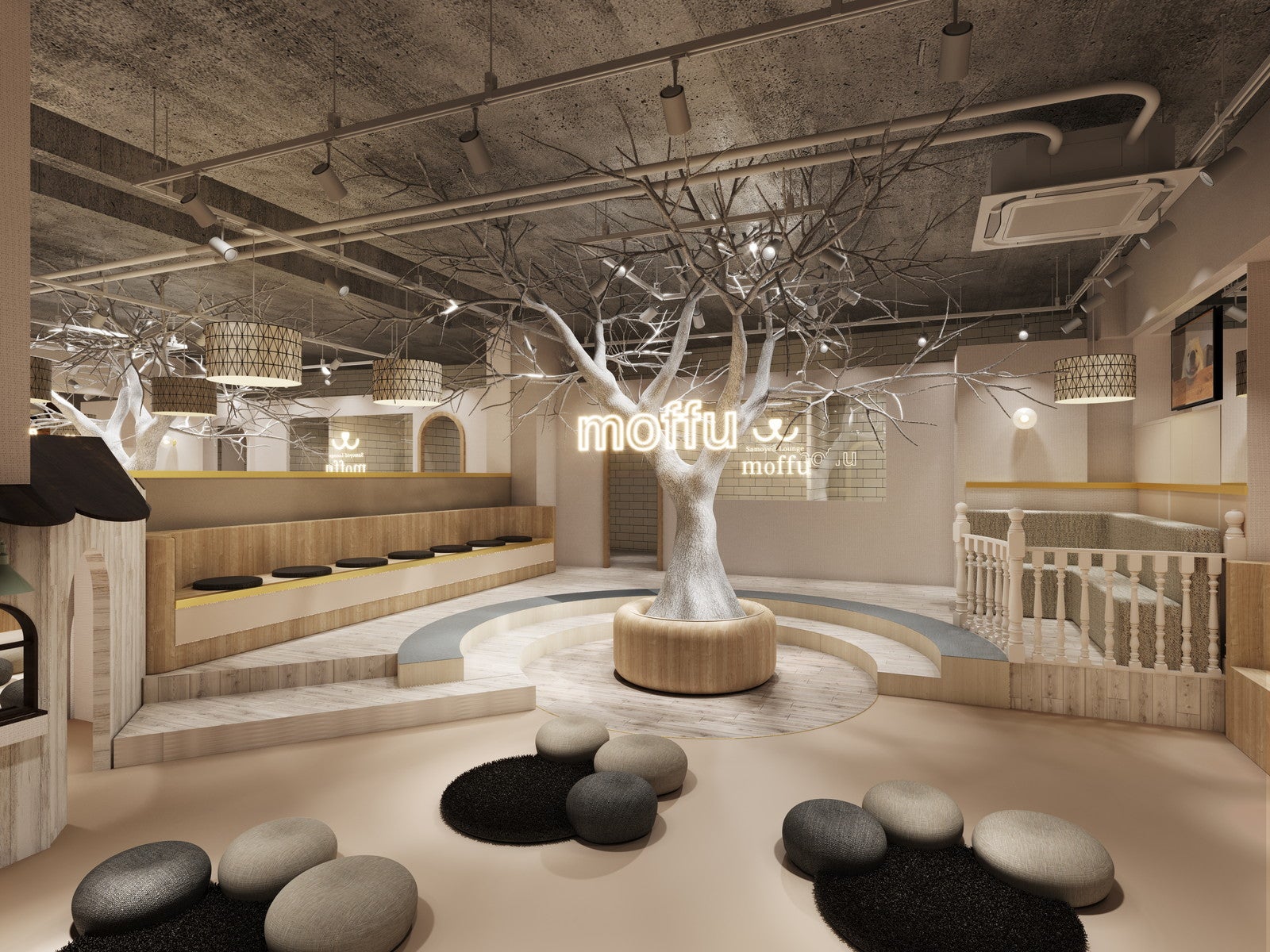 Samoyed Lounge moffu／提供画像