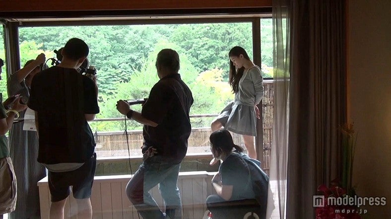 CMのメイキング