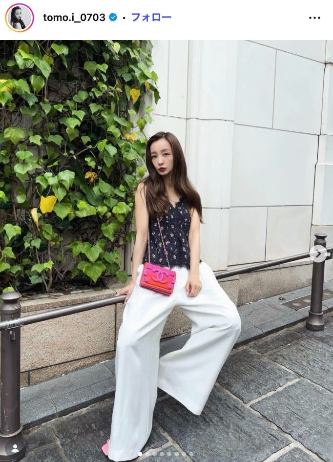板野友美Instagramより