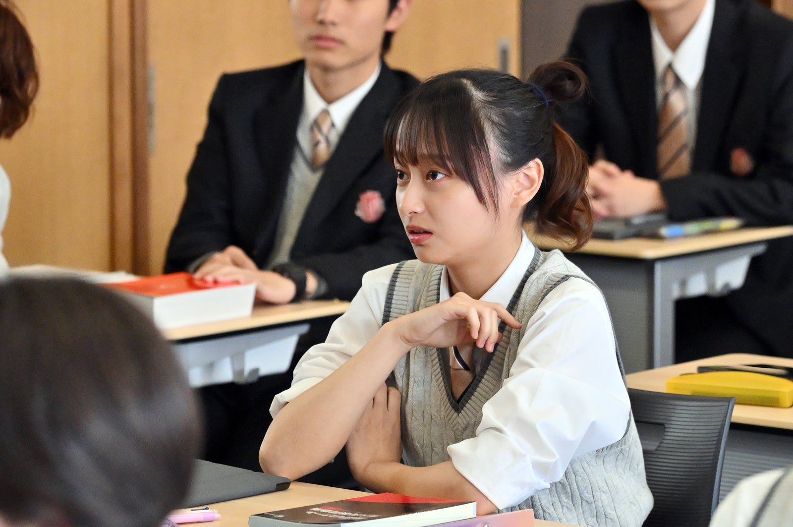 影山優佳「御上先生」第1話（C）TBS