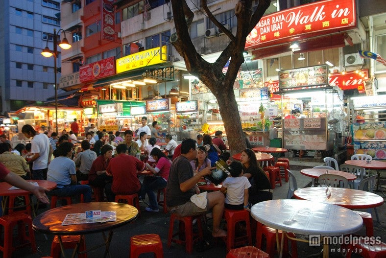 屋台街は安くて満足できるスポット