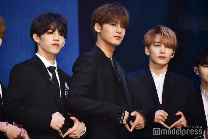 エスクプス、ミンギュ、ジョンハン(C)モデルプレス