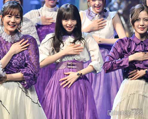 “二連覇中”乃木坂46、風格感じるステージで会場を一体に「ファンの方々に感謝を伝えたい」<レコ大>