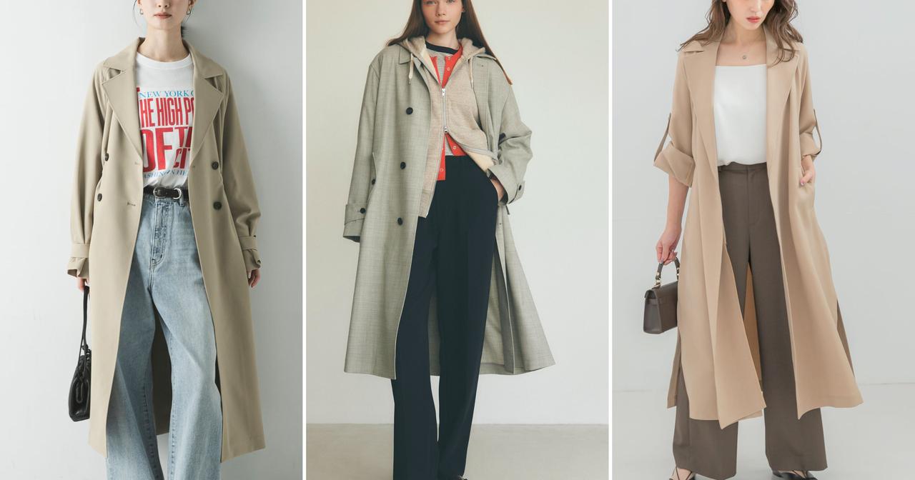 凛とした美しさを纏う。春の街に映える最旬ロング丈の【きれいめアウター】