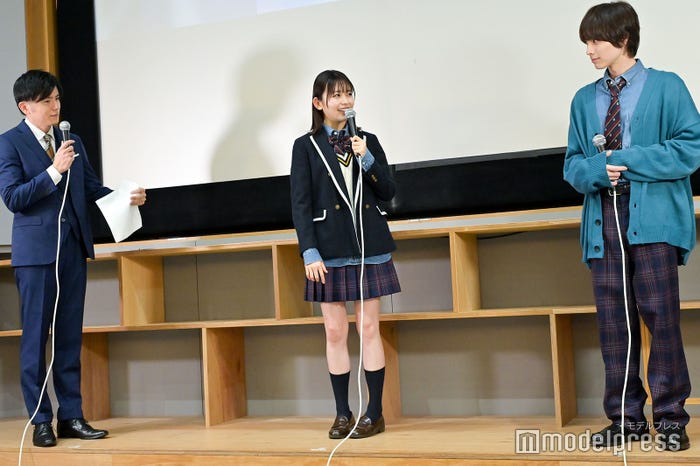 (左から)青木源太、久間田琳加、本田響矢 (C)モデルプレス