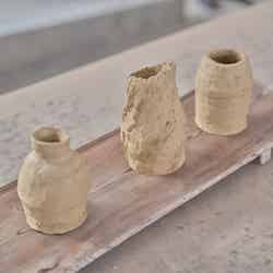 完成した作品を乾かします/提供画像